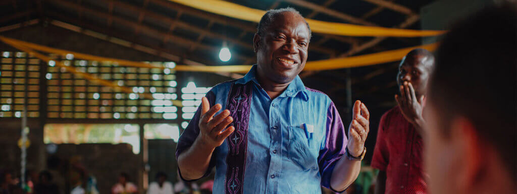 Kwazi smiling