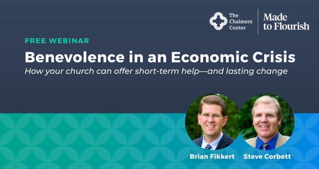 Benevolence in an Economic Crisis Webinar