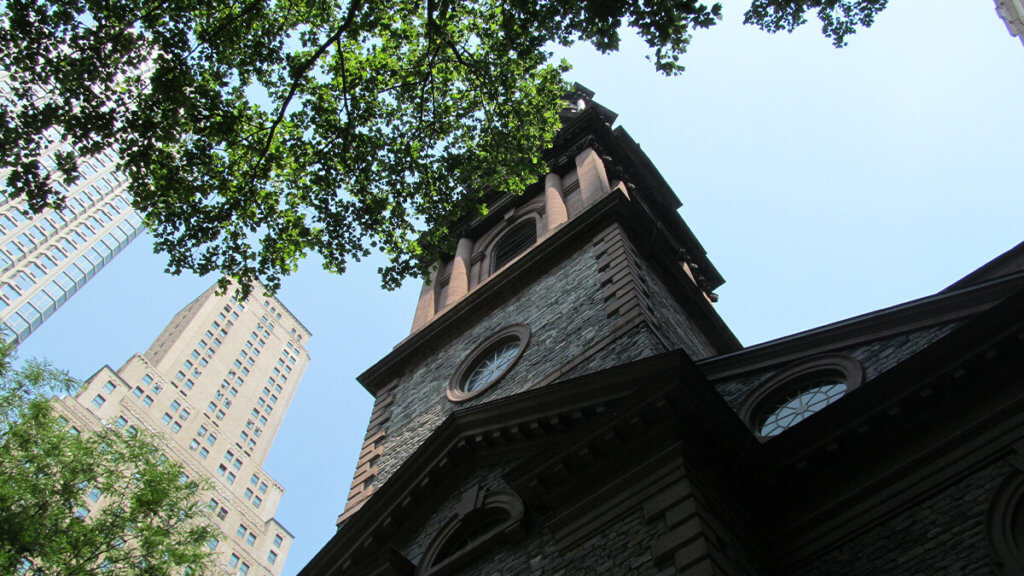 Image of a church steeple