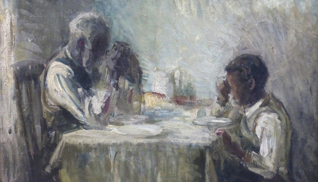 Henry Ossawa Tanner—Study for "The Thankful Poor" 1894